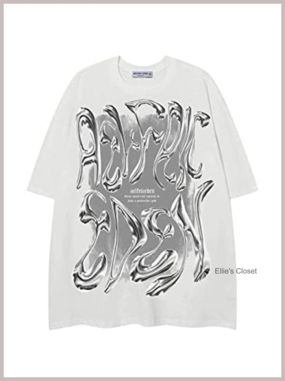 Oversized Y2K Graphic Tee Unisex Streetwear Summer Top
